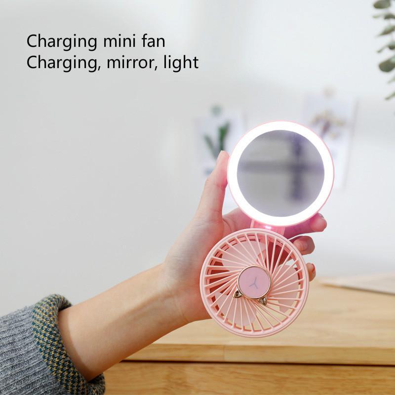 Electric Fans USB Rechargeable Desktop Handheld Fan Compact Fill Light Mirror Folding Mini
Electric Fans USB Rechargeable Desktop Handheld Fan Compact Fill Light Mirror Folding Mini