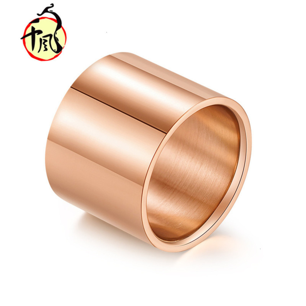 Titanium lisse long coiffe à longueur de doigt de fondue simple chaoren décoration de la main en acier inoxydable