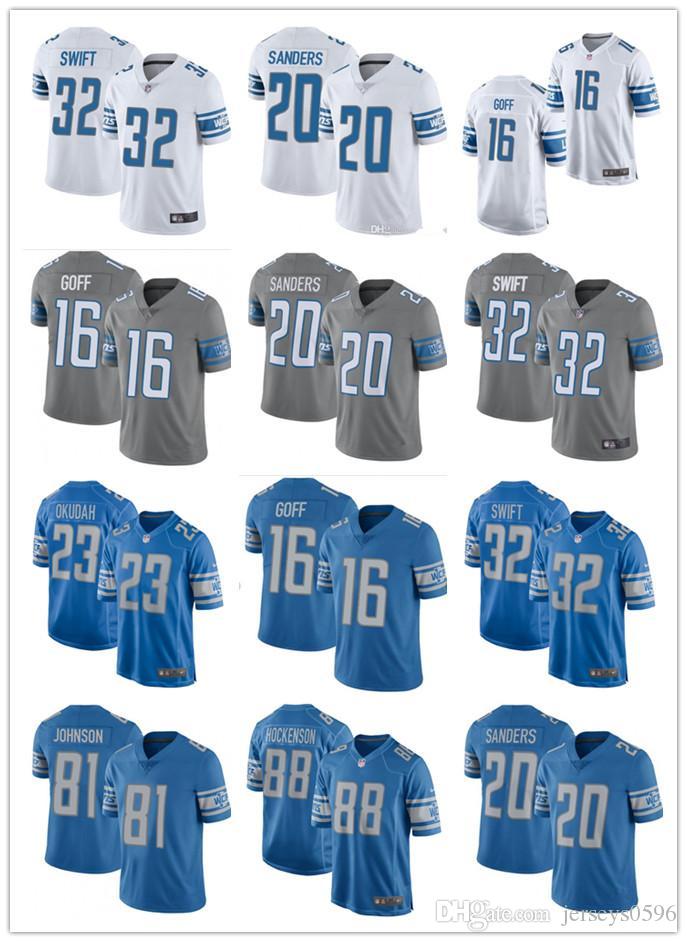 Men Youth Women Detroit Lions 20 Barry Sanders 16 Jared Goff 32 D'Andre Swift 88 T.J. Hockenson 81 Johnson Football Jerseys, Black;red
Men Youth Women Detroit Lions 20 Barry Sanders 16 Jared Goff 32 D'Andre Swift 88 T.J. Hockenson 81 Johnson Football Jerseys, Black;red