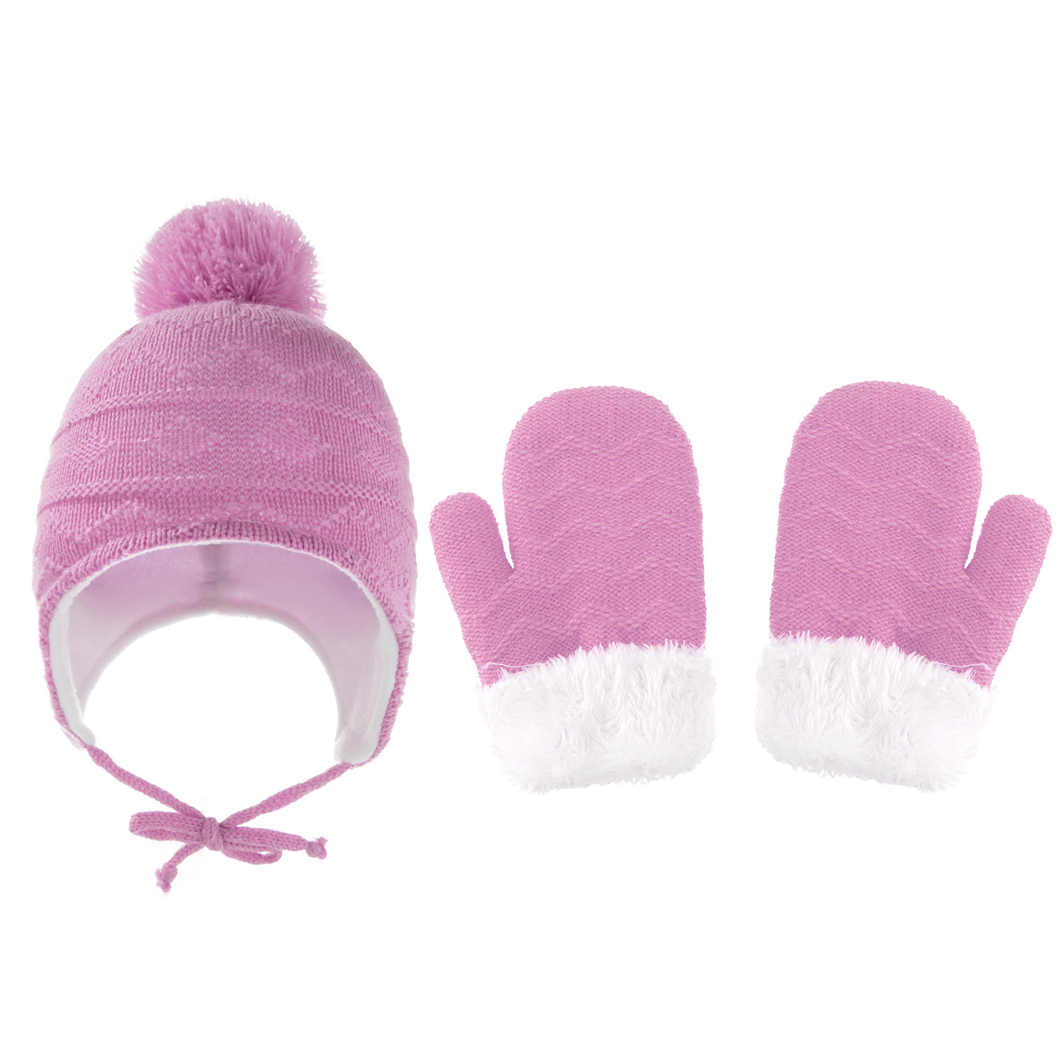 6 Colors Baby Kid Winter Warm Hat Gloves Solid Color Thick Velvet Beanie Crochet Cute Hats New born Cap Baby, Kids & Maternity 0-3T