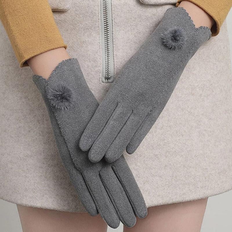 Five Fingers Gloves Korean Solid Color Full Finger Outdoor Cycling Mittens Women Winter Plus Velvet Thick Cold Warm Touch Screen Driving R66
Five Fingers Gloves Korean Solid Color Full Finger Outdoor Cycling Mittens Women Winter Plus Velvet Thick Cold Warm Touch Screen Driving R66