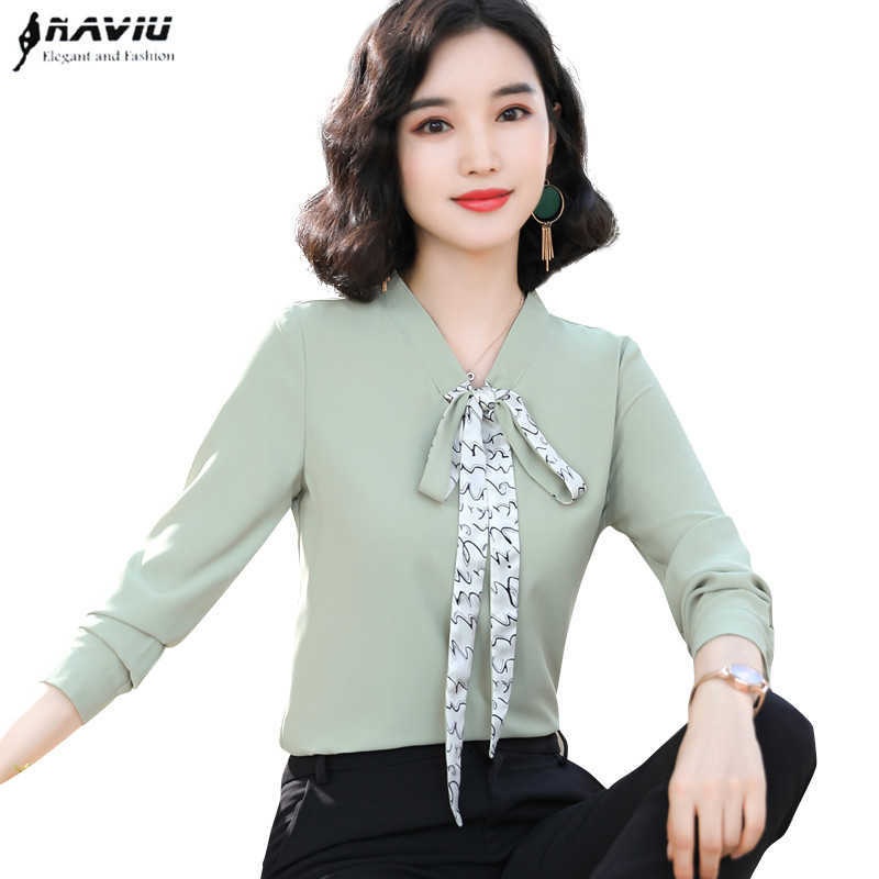 Autumn Elegant Women Shirt Fruit Green Temperament Long Sleeve Slim Chiffon Blouses Office Ladies Plus Size Work Tops 210604, Black
Autumn Elegant Women Shirt Fruit Green Temperament Long Sleeve Slim Chiffon Blouses Office Ladies Plus Size Work Tops 210604, Black