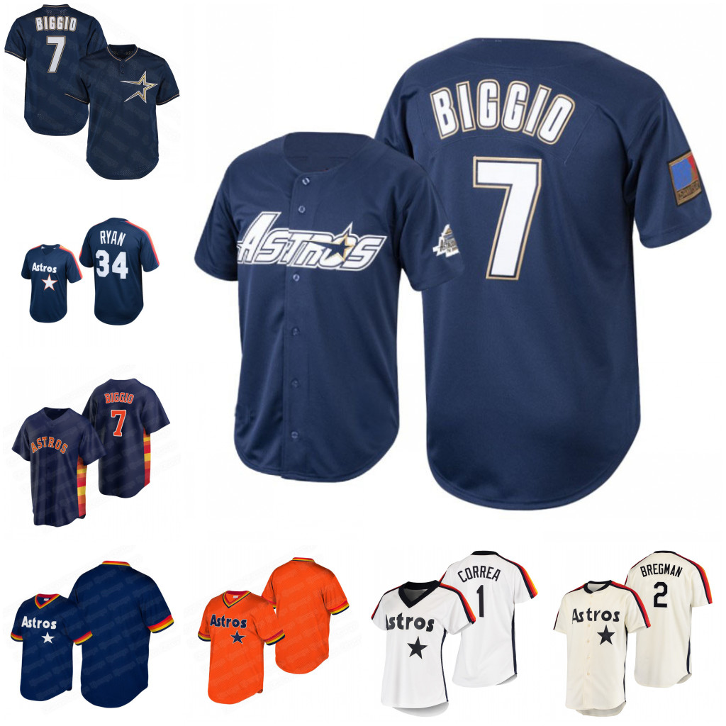 7 Craig Biggio Mitchell & Ness Houston Jersey George Springer Jose Altuve Astros Carlos Correa Alex Bregman Justin Verlander Nolan Ryan Jeff, Blue;black
7 Craig Biggio Mitchell & Ness Houston Jersey George Springer Jose Altuve Astros Carlos Correa Alex Bregman Justin Verlander Nolan Ryan Jeff, Blue;black