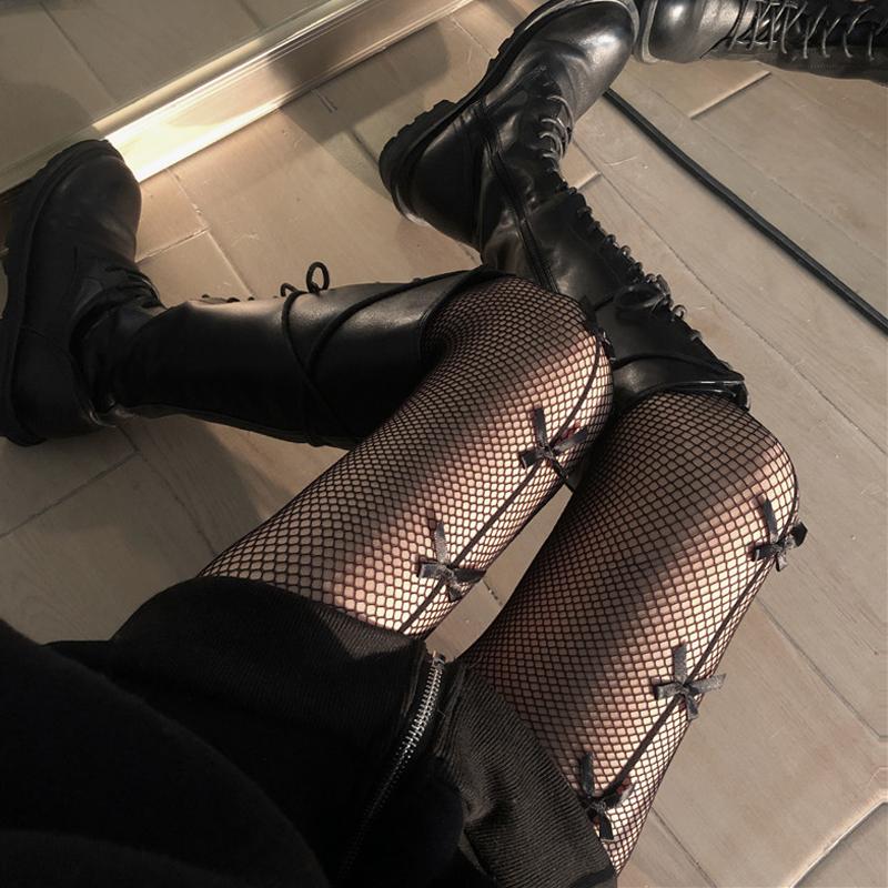Socks & Hosiery Sexy Bow Women Fishnet Tights Retro Back Seam Stockings Female Ladies Bowknot Mesh Pantyhose, Style 1
Socks & Hosiery Sexy Bow Women Fishnet Tights Retro Back Seam Stockings Female Ladies Bowknot Mesh Pantyhose, Style 1