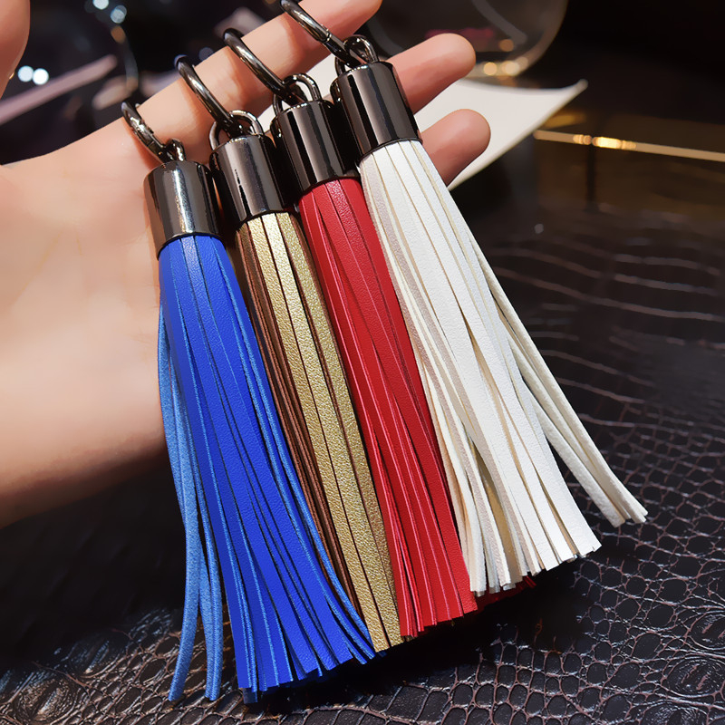 10Pieces/Lot Solid color PU Leather Tassel Key Holder Metal Key Chain Keyring Charm Bag Auto Car Key Ring Environmentally-Friendly
10Pieces/Lot Solid color PU Leather Tassel Key Holder Metal Key Chain Keyring Charm Bag Auto Car Key Ring Environmentally-Friendly
