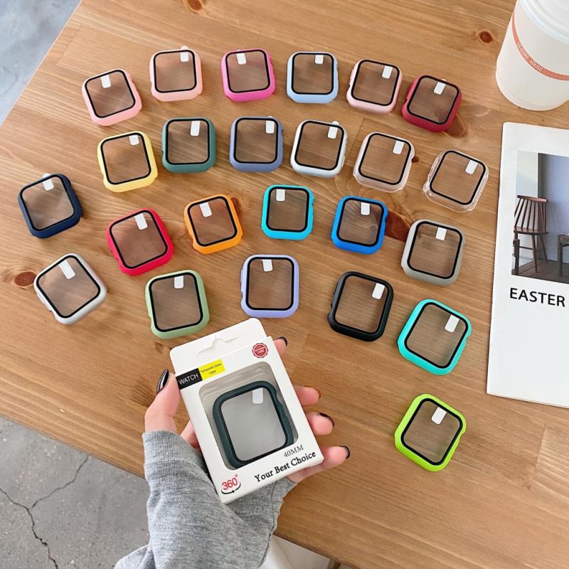 Screen Protector Case for Apple Watch Series 7 6 SE 5 4 3 44mm 40mm 45mm iwatch 42mm 38mm 41mm glass+cover Apple watchs Accessories With retail packaging, Pink sand
Screen Protector Case for Apple Watch Series 7 6 SE 5 4 3 44mm 40mm 45mm iwatch 42mm 38mm 41mm glass+cover Apple watchs Accessories With retail packaging, Pink sand