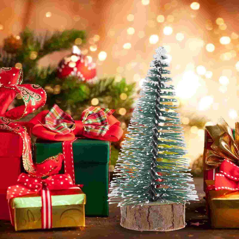 Christmas Decorations Mini Frosted Tabletop Pine Tree With Wood Base Home Party Decoration Ornaments - 15cm
Christmas Decorations Mini Frosted Tabletop Pine Tree With Wood Base Home Party Decoration Ornaments - 15cm