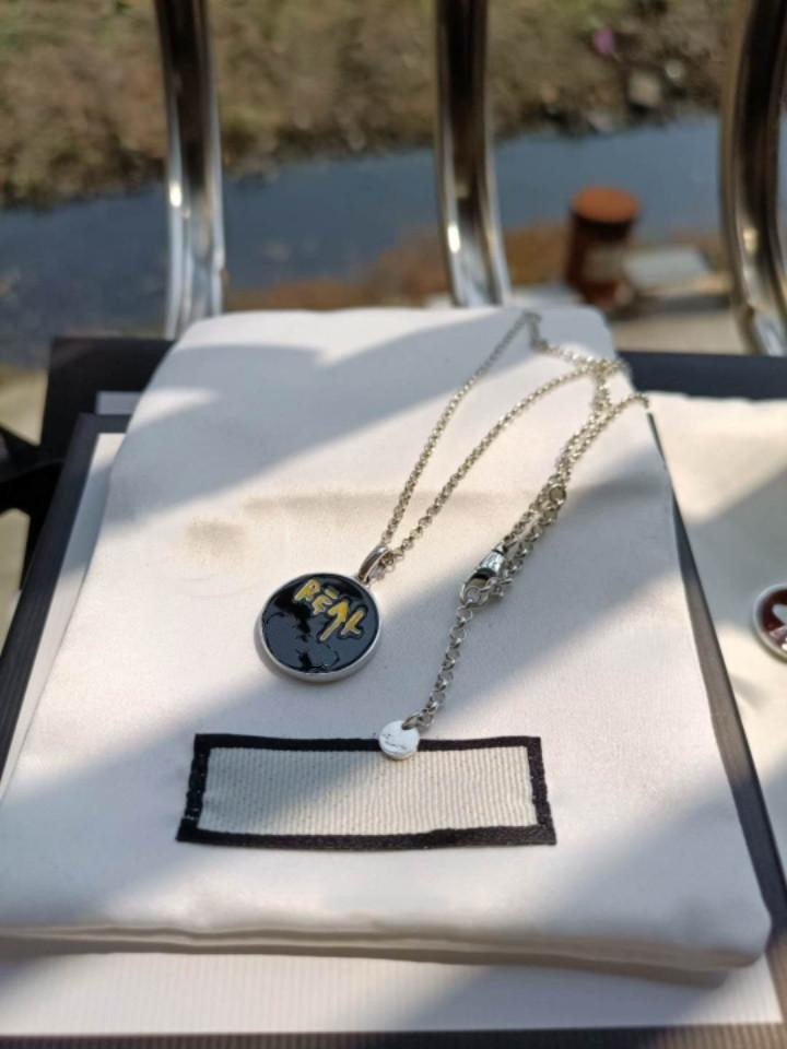 S925 sterling silver skull pendant elf ghost necklace men and women couple jewelry gifts