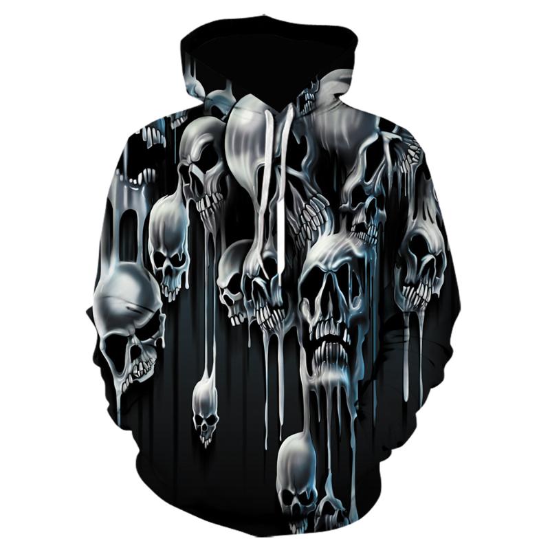 Men's Hoodies & Sweatshirts 2021 Men And Women 3D Printing Skull Print Hoodie Black Fall/winter Sportswear Top
Men's Hoodies & Sweatshirts 2021 Men And Women 3D Printing Skull Print Hoodie Black Fall/winter Sportswear Top