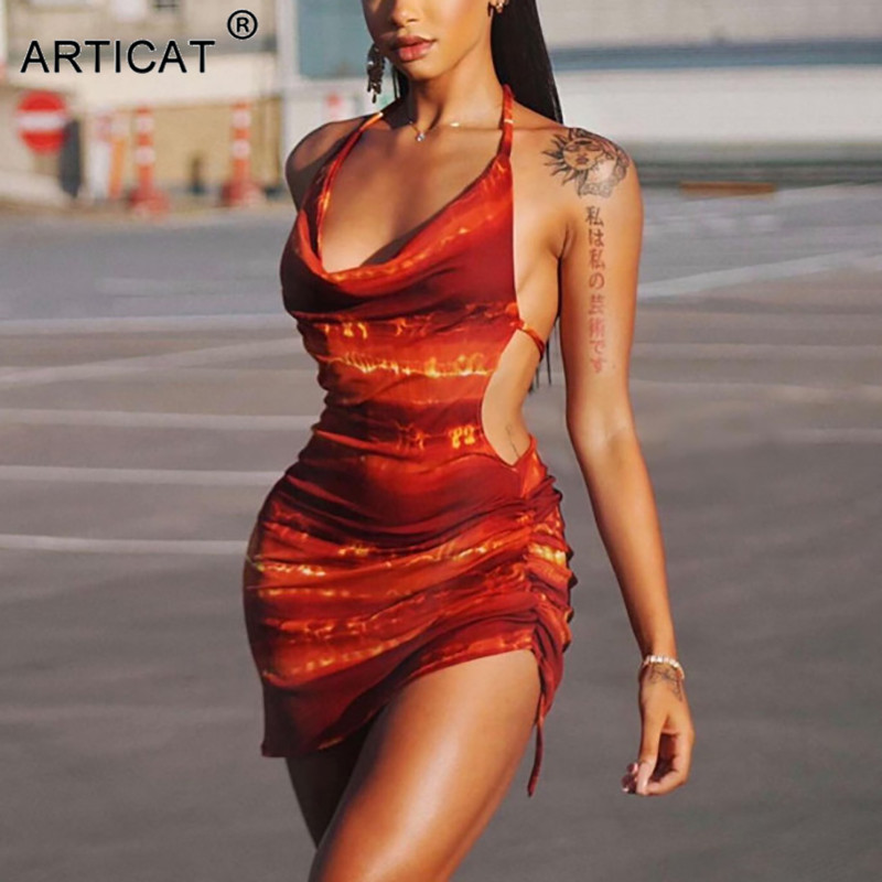 print backless ruched dress women red halter lace up clothes women spring new casual slim streetwear vestidos 2021high quality, Black;gray
print backless ruched dress women red halter lace up clothes women spring new casual slim streetwear vestidos 2021high quality, Black;gray