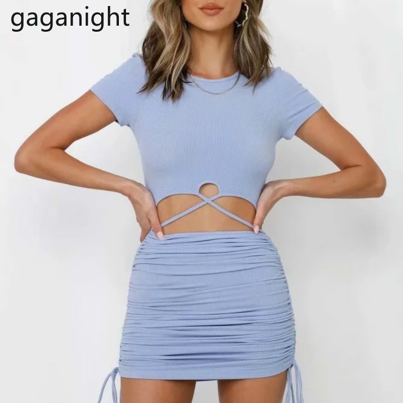 Gaganight Short Sleeve Mini Bodycon Dress Women Drawstring Sexy Midriff Party Dress Basic Skinny Dress Club Women Summer Dresses 210519, Black
Gaganight Short Sleeve Mini Bodycon Dress Women Drawstring Sexy Midriff Party Dress Basic Skinny Dress Club Women Summer Dresses 210519, Black