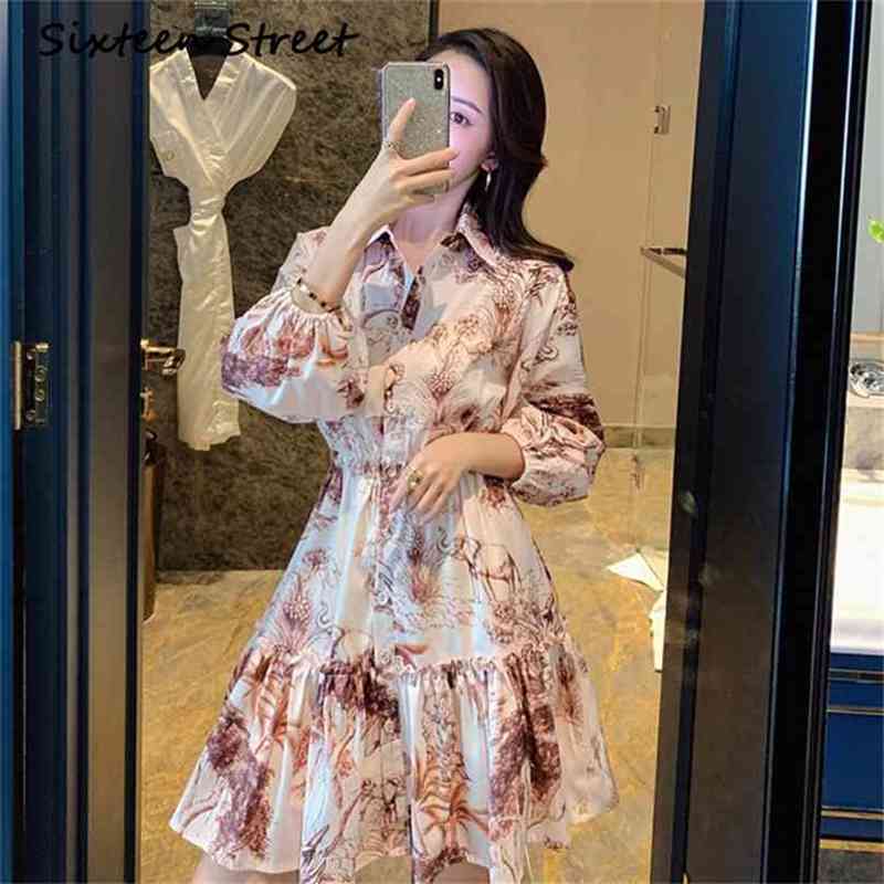 Vintage Woman Dress Lantern Sleeve Floral Printed Elegant Mini Bodycon Ladies Autumn Spring Ruffles female 210603, Design and color
Vintage Woman Dress Lantern Sleeve Floral Printed Elegant Mini Bodycon Ladies Autumn Spring Ruffles female 210603, Design and color