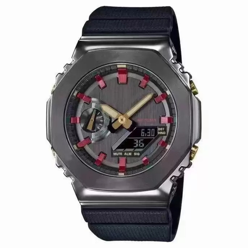 Luxury Men's Watch Shock Multifunction Quartz LED Dual Display Metal Shell Men Casual Watches Montres Homme
Luxury Men's Watch Shock Multifunction Quartz LED Dual Display Metal Shell Men Casual Watches Montres Homme