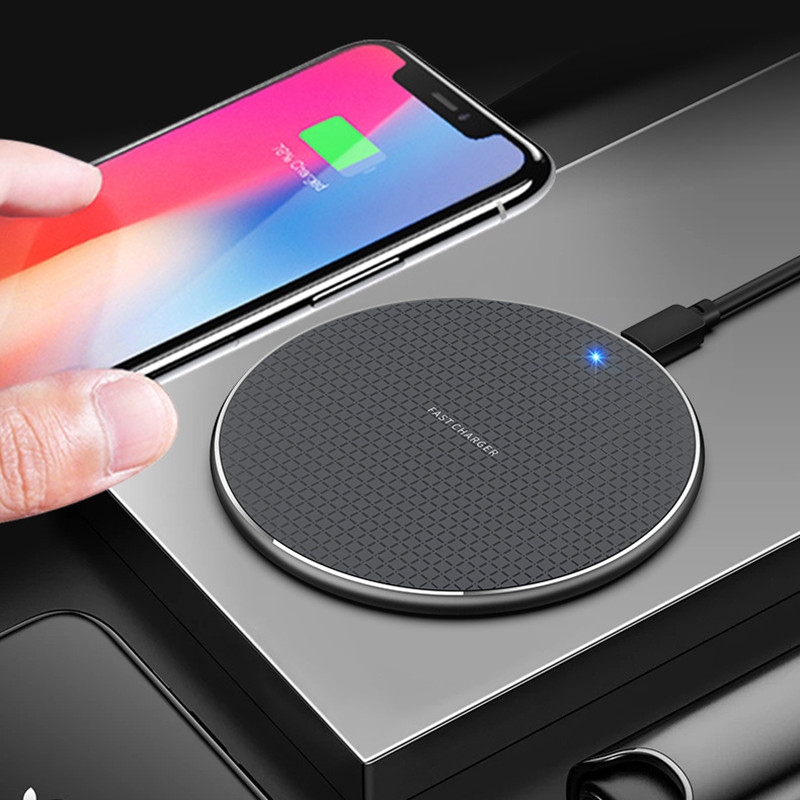 10W Qi Wireless Charger For iPhone 12 11 Pro Xs Max X Xr Fast Charging Pad7811754