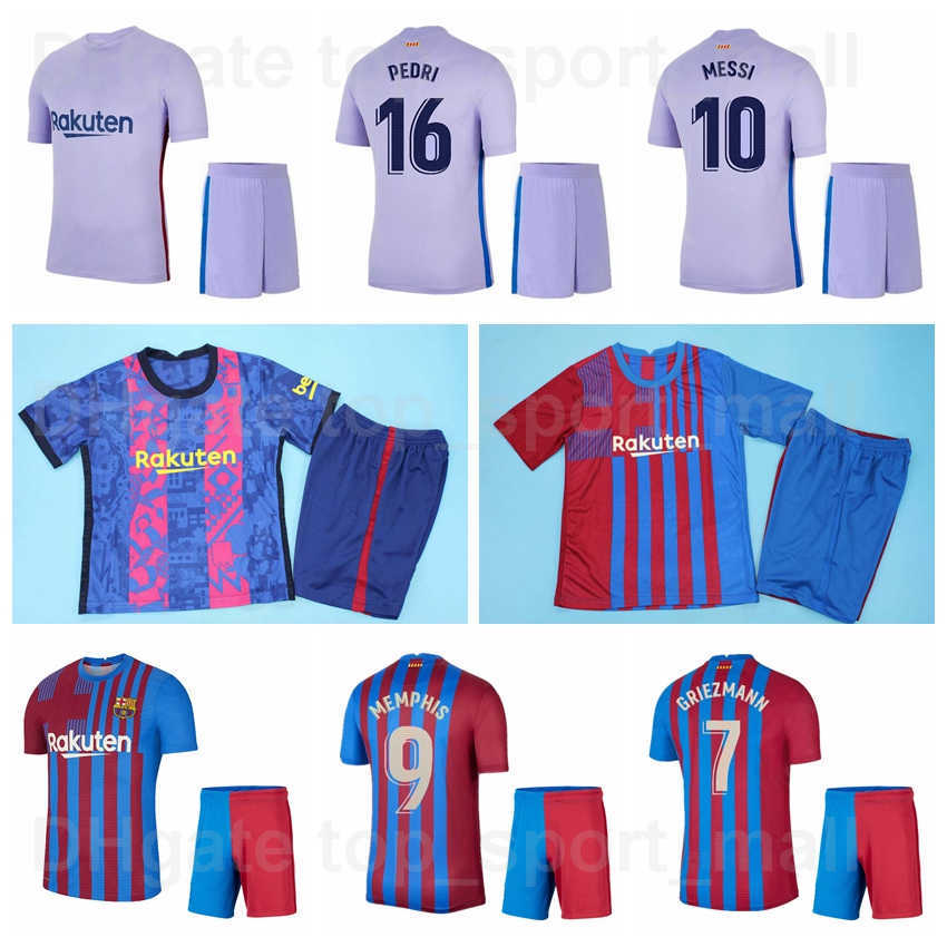 2021-22 Men Soccer 21 Frenkie de Jong Jersey Set 20 Sergi Roberto 3 Gerard Pique 11 Ousmane Dembele 18 JORDI ALBA 17 ANSU FATI 14 CRUYFF 9 Etoo Football Shirt Kits Ba Sa, With patch
2021-22 Men Soccer 21 Frenkie de Jong Jersey Set 20 Sergi Roberto 3 Gerard Pique 11 Ousmane Dembele 18 JORDI ALBA 17 ANSU FATI 14 CRUYFF 9 Etoo Football Shirt Kits Ba Sa, With patch