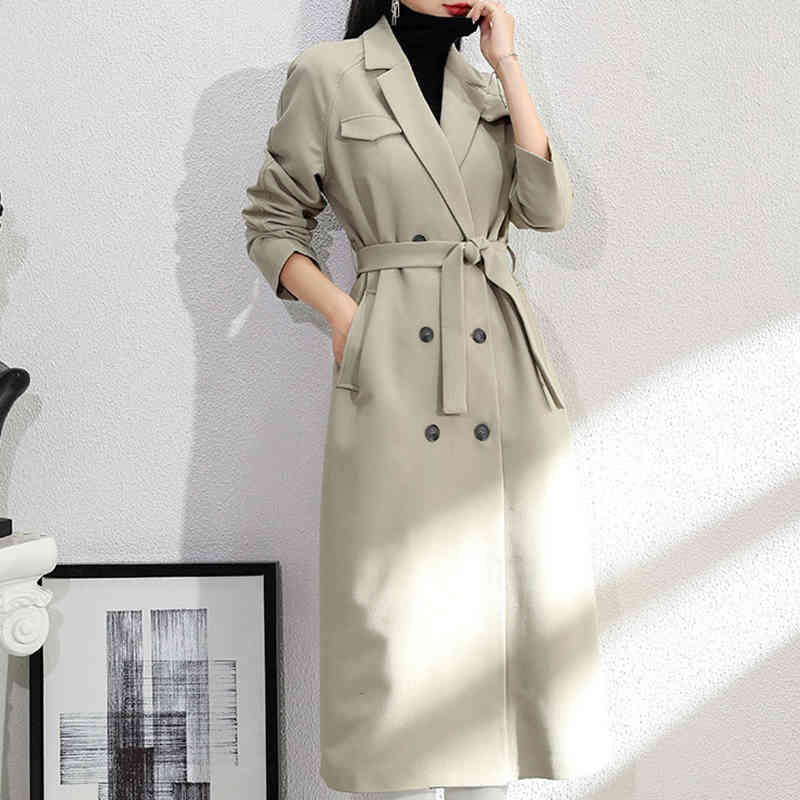 Women's Trench Coats Shnsophi autumn light green long trench coat with double-breasted female bootleg breasted desk lady outwear jacket ISVF, 1# shoe box
Women's Trench Coats Shnsophi autumn light green long trench coat with double-breasted female bootleg breasted desk lady outwear jacket ISVF, 1# shoe box