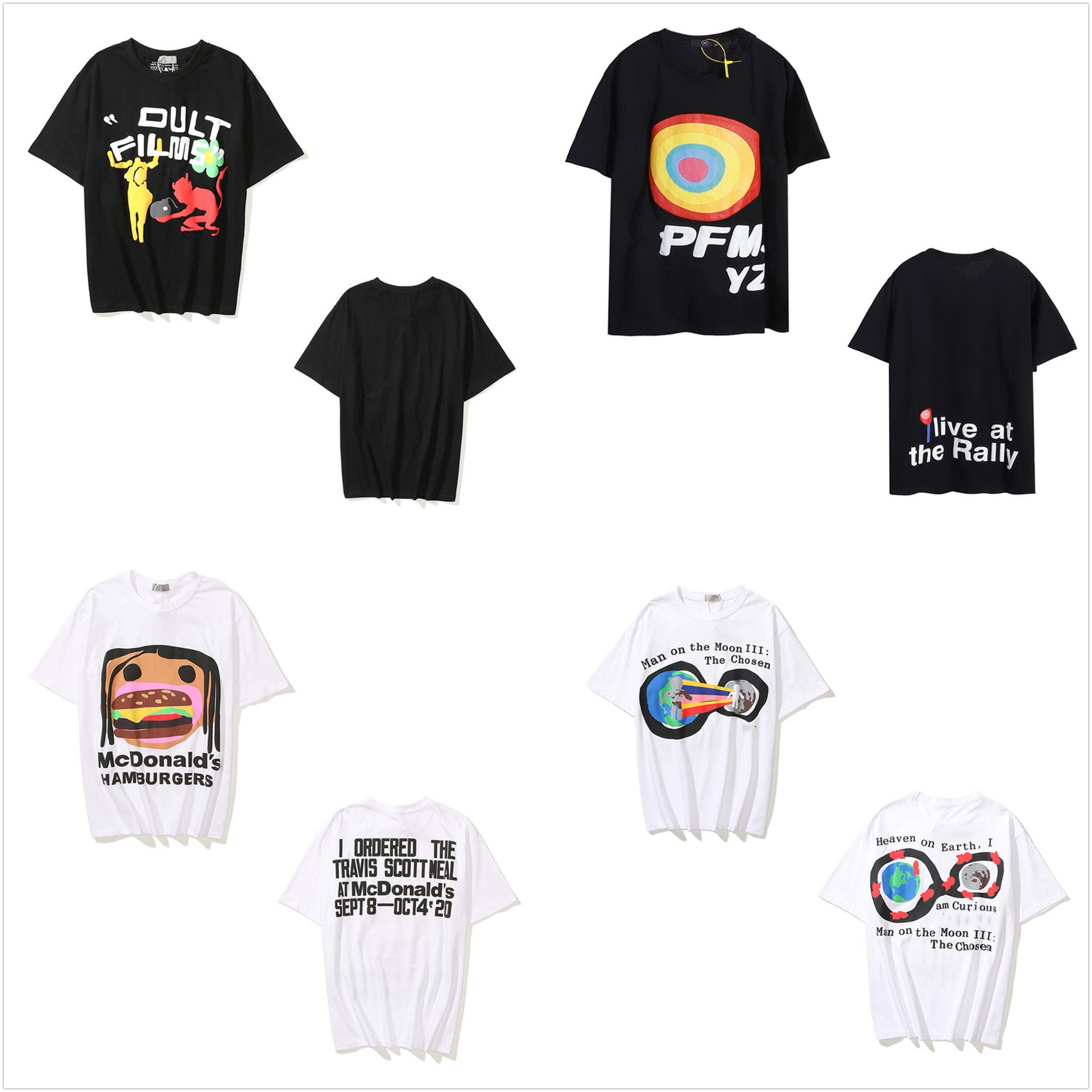 Men's t Shirts women's short-sleeved high-quality Tees summer tshirt letter three-dimensional foam little devil bomb print smiley face hip-hop 0102, 1pcs button
Men's t Shirts women's short-sleeved high-quality Tees summer tshirt letter three-dimensional foam little devil bomb print smiley face hip-hop 0102, 1pcs button