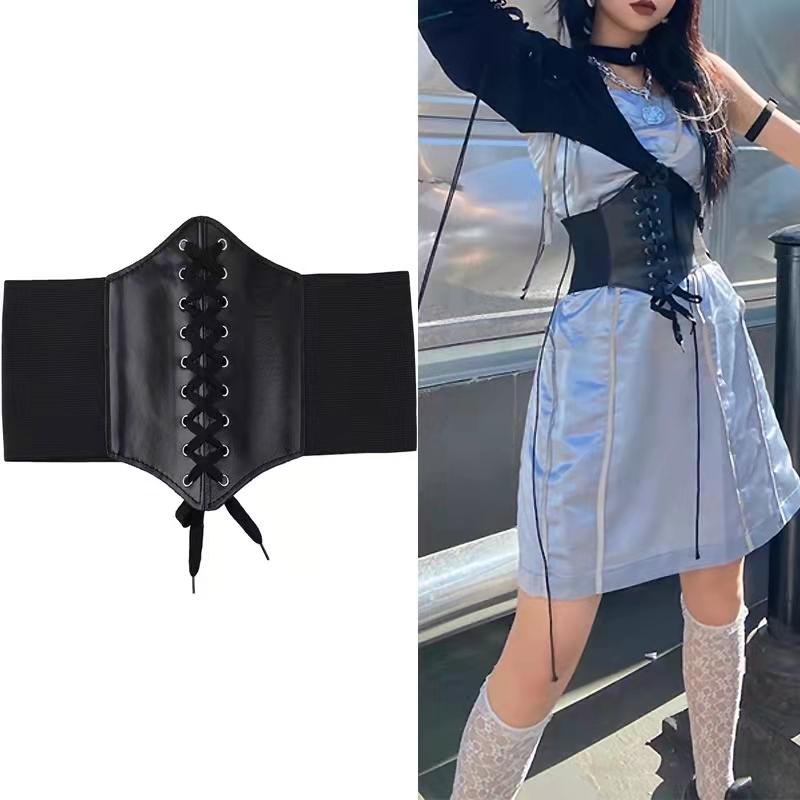 Belts Fashion Women Corset Wide Pu Leather Girdle Slimming Body Ladies Elastic High Waist Cinto Sobretudo Feminin Ceinture, Black;brown
Belts Fashion Women Corset Wide Pu Leather Girdle Slimming Body Ladies Elastic High Waist Cinto Sobretudo Feminin Ceinture, Black;brown