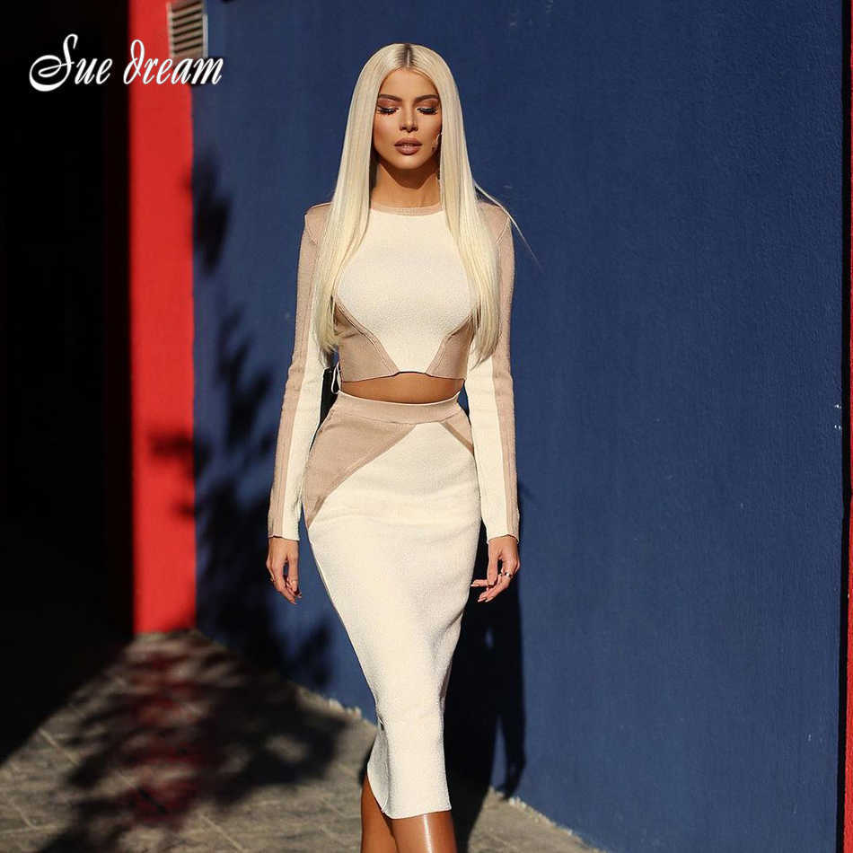 Women'S Sexy Hit Color Long-Sleeved Stitching Side Zipper Bodycon bandage Two-Piece Set Celebrity Party Club Suit 210708, Black
Women'S Sexy Hit Color Long-Sleeved Stitching Side Zipper Bodycon bandage Two-Piece Set Celebrity Party Club Suit 210708, Black