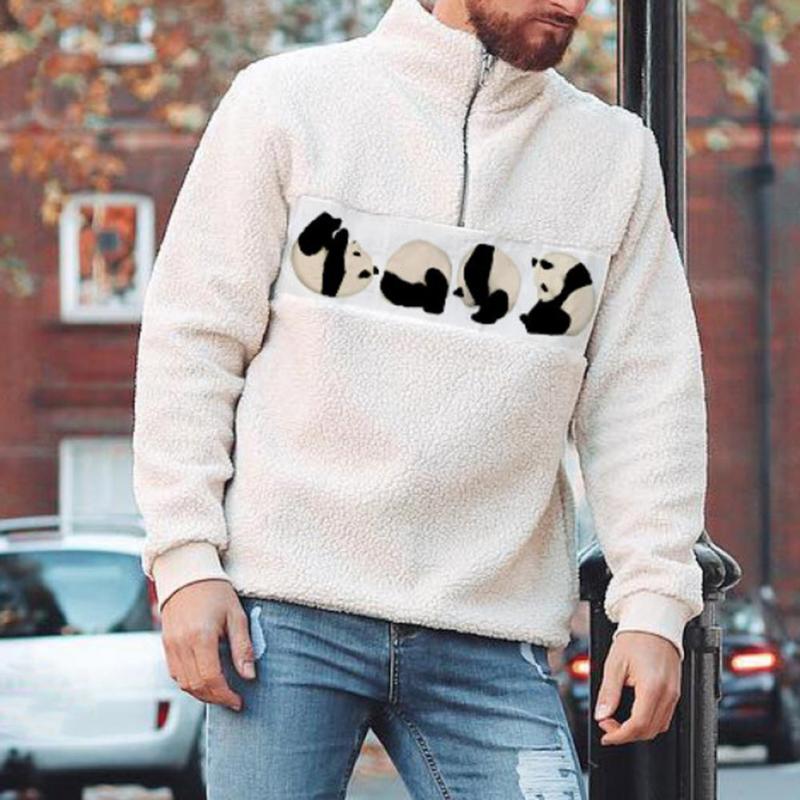 Men's Sweaters Warm Casual Elastic Cuff Male Sweatshirt For Winter Pullover Coat, White;black
Men's Sweaters Warm Casual Elastic Cuff Male Sweatshirt For Winter Pullover Coat, White;black