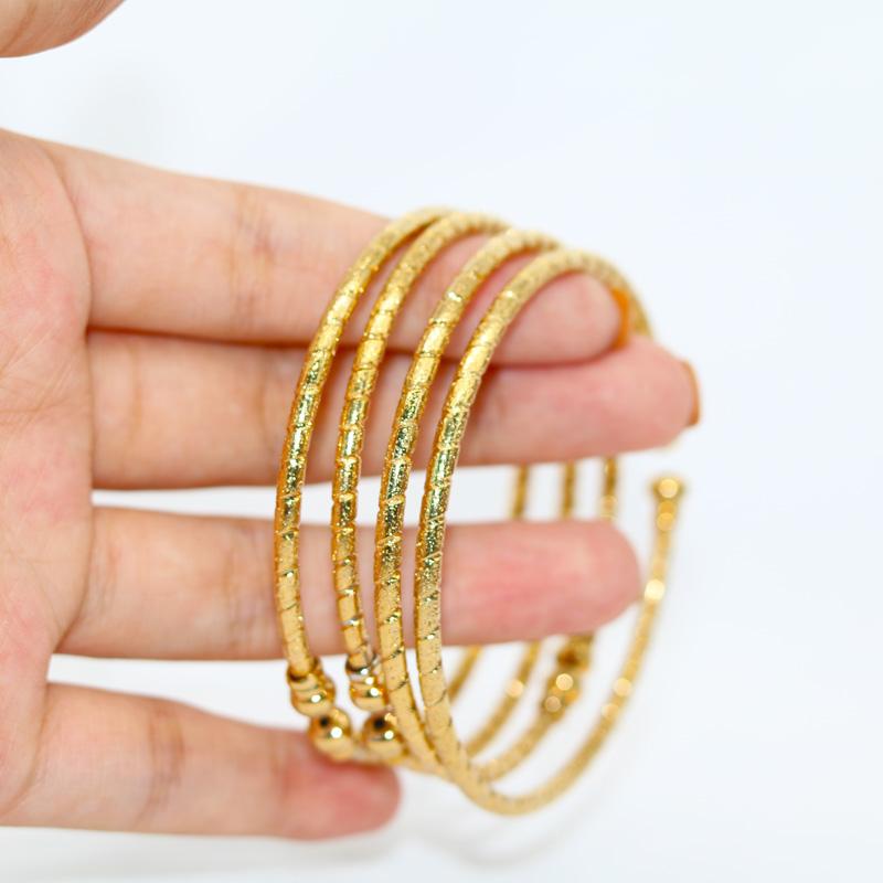Bangle 3MM Africa Jewelry Gold Color Bangles Ball African Bangle&Bracelet Ethiopian Dubai For Women Wedding Gifts
Bangle 3MM Africa Jewelry Gold Color Bangles Ball African Bangle&Bracelet Ethiopian Dubai For Women Wedding Gifts