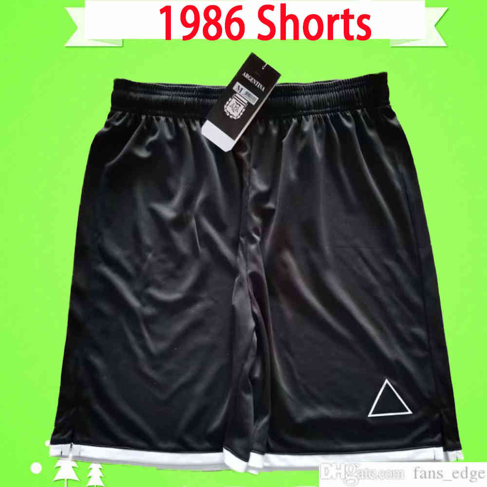 #10 Maradona 1986 Argentina Retro Soccer shorts 86 Vintage Football pants Classic home black top quality, Black;red
#10 Maradona 1986 Argentina Retro Soccer shorts 86 Vintage Football pants Classic home black top quality, Black;red