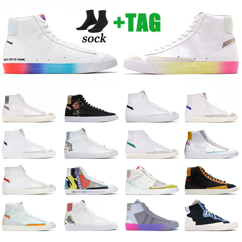Men Women Blazer Mid 77 Vintage Trainers Indigo Sacais Running Shoes Low Beach Sports Sneakers Grim Reaper LX Black White Have A Good Game All Hallows Eve Serena Queen, B16 36-40
Men Women Blazer Mid 77 Vintage Trainers Indigo Sacais Running Shoes Low Beach Sports Sneakers Grim Reaper LX Black White Have A Good Game All Hallows Eve Serena Queen, B16 36-40