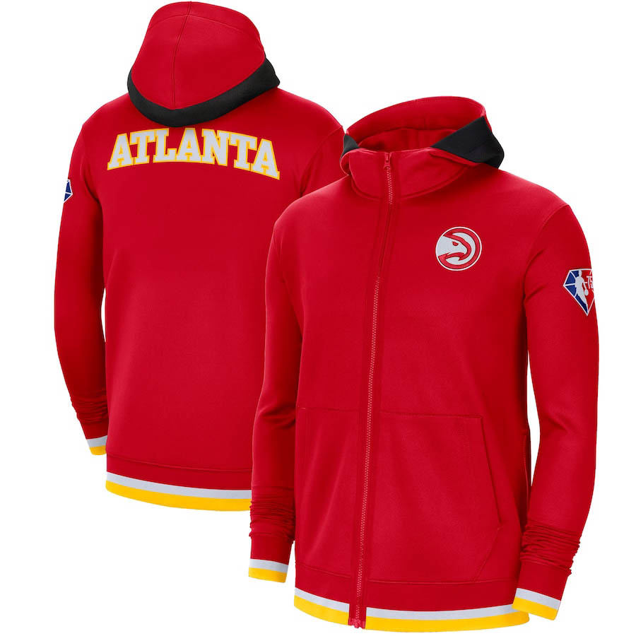 Atlanta''Hawks''Men 75th Anniversary Performance Showtime Full-Zip basketball Hoodie Jacket - Red
Atlanta''Hawks''Men 75th Anniversary Performance Showtime Full-Zip basketball Hoodie Jacket - Red