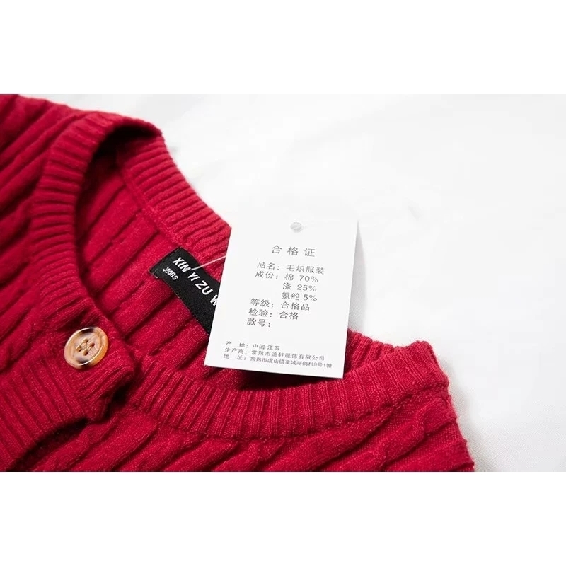 Sexy short sleeve crop cardigan women sweater vintage black white knitted fall korean winter tops 210521