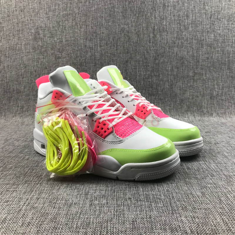 Jumpman 4 4S Lemon Venom Pink Blast White Women Basketball Shoes Bright Neon Orange WMNS womens Sports Sneakers Size 36-47, As photo shows
Jumpman 4 4S Lemon Venom Pink Blast White Women Basketball Shoes Bright Neon Orange WMNS womens Sports Sneakers Size 36-47, As photo shows