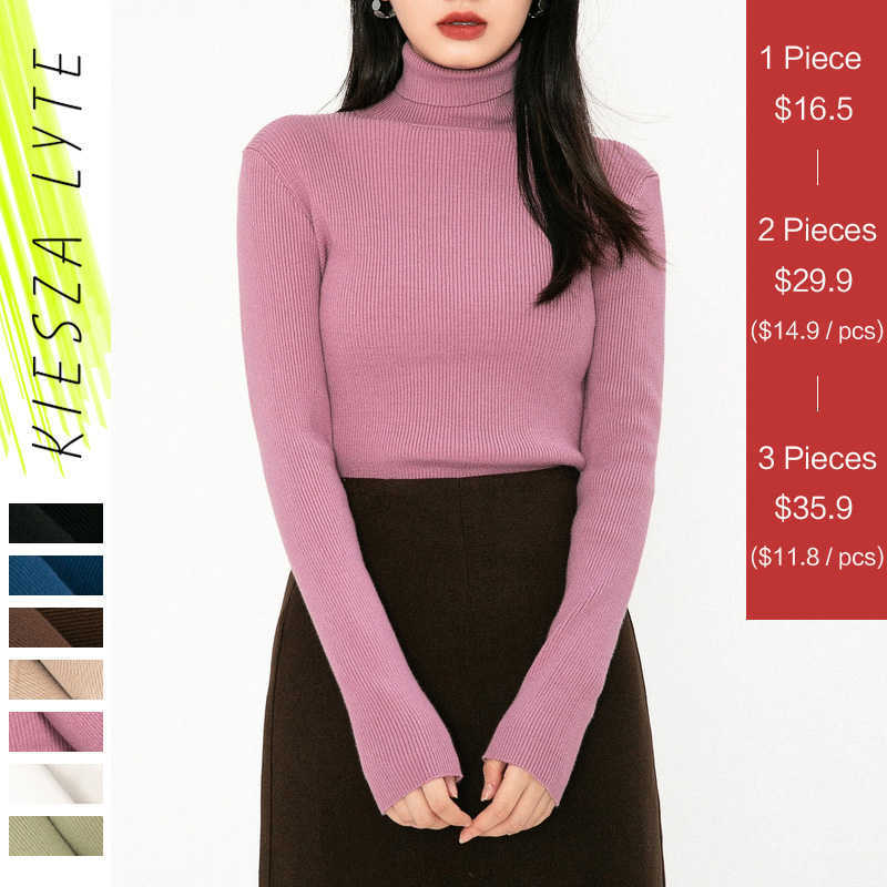 Women Turtleneck Slim Jumper Shirt Soft Warm Long Sleeve Tight Sweater Elegant Ladies Pullovers Tops Casual Sweaters Femme 210608, Light purple
Women Turtleneck Slim Jumper Shirt Soft Warm Long Sleeve Tight Sweater Elegant Ladies Pullovers Tops Casual Sweaters Femme 210608, Light purple