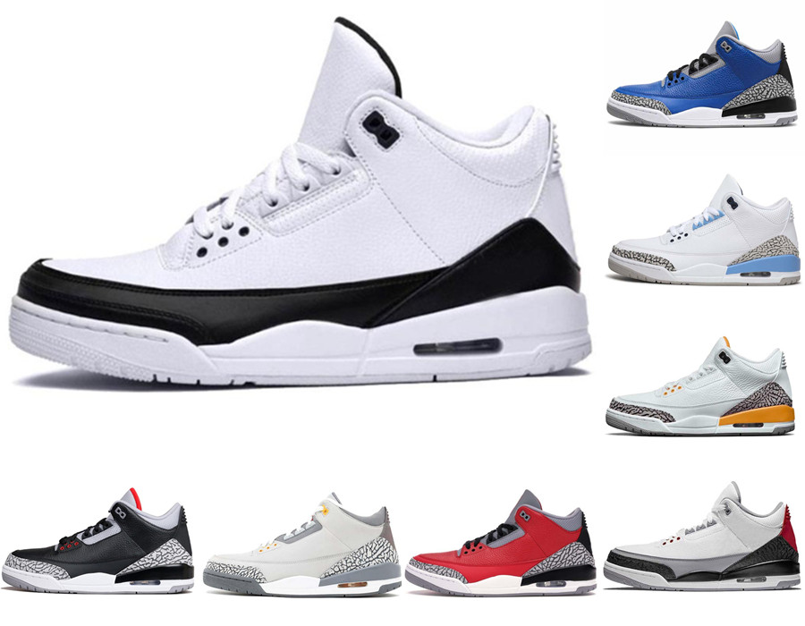 high quality Jumpman 3 3s Men Basketball Shoes Black Cat Mocha Blue wolf Cool Grey Varsity Royal Pure Money mens trainers Sports Sneaker 40-46
high quality Jumpman 3 3s Men Basketball Shoes Black Cat Mocha Blue wolf Cool Grey Varsity Royal Pure Money mens trainers Sports Sneaker 40-46