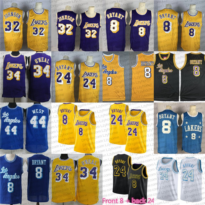 Vintage 44 Jerry West Basketball Jerseys Los Angeles Lakers Kobe Bryant Magic 32 Johnson Shaquille 34 O'Neal 13 Cha, Black;red
Vintage 44 Jerry West Basketball Jerseys Los Angeles Lakers Kobe Bryant Magic 32 Johnson Shaquille 34 O'Neal 13 Cha, Black;red