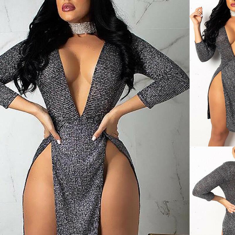 sequined party womens dress club clothing deep v neck long sleeve bodycon dance, Black;gray
sequined party womens dress club clothing deep v neck long sleeve bodycon dance, Black;gray