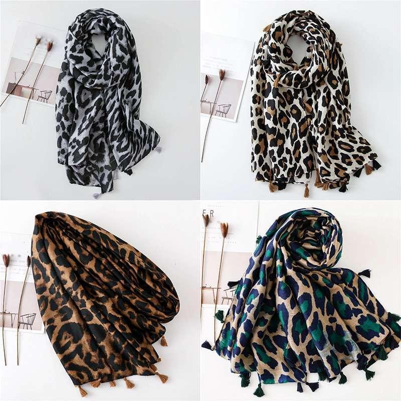 Scarves Ladies Animal Leopard Print Lightweight Airy Soft-touch Rectangle Everyday Scarf, Blue;gray
Scarves Ladies Animal Leopard Print Lightweight Airy Soft-touch Rectangle Everyday Scarf, Blue;gray