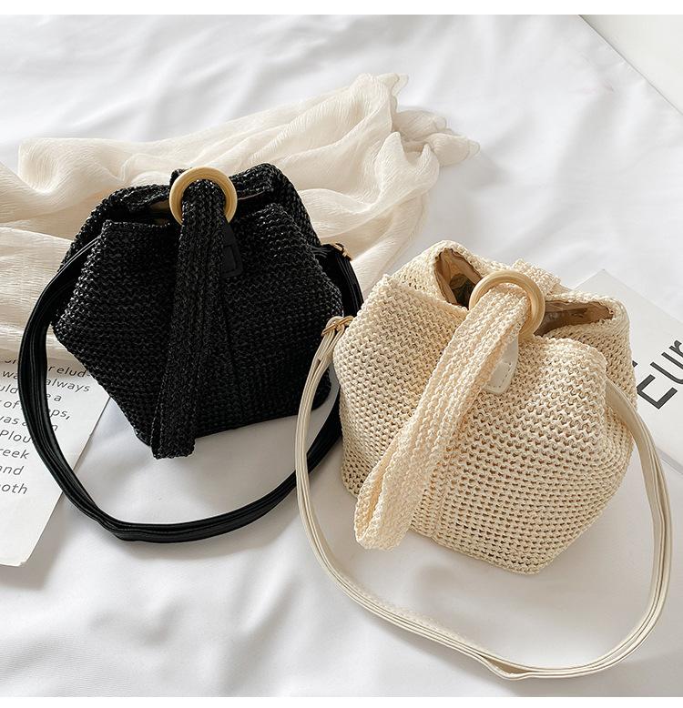 Evening Bags Straw Bag Women Beach Personality Crossbody Lock Handbag Lady Vintage Handmade Rope Knit Fashion Shoulder Purse Sac
Evening Bags Straw Bag Women Beach Personality Crossbody Lock Handbag Lady Vintage Handmade Rope Knit Fashion Shoulder Purse Sac