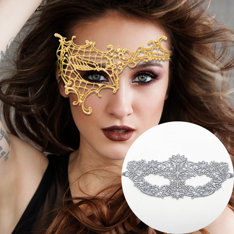 Gold Silver Lace Indeterminate Halloween Toys Mask Women Sexy Eye Party Masks Masquerade Halloween Costumes Carnival Anonymous Mardi Performance Mystery
Gold Silver Lace Indeterminate Halloween Toys Mask Women Sexy Eye Party Masks Masquerade Halloween Costumes Carnival Anonymous Mardi Performance Mystery
