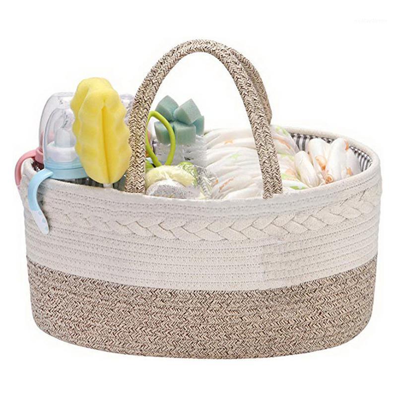 Storage Bags Baby Diaper Box 100% Cotton Rope Room Basket For Wet Wipes Toy Organizer Nappy Bag
Storage Bags Baby Diaper Box 100% Cotton Rope Room Basket For Wet Wipes Toy Organizer Nappy Bag