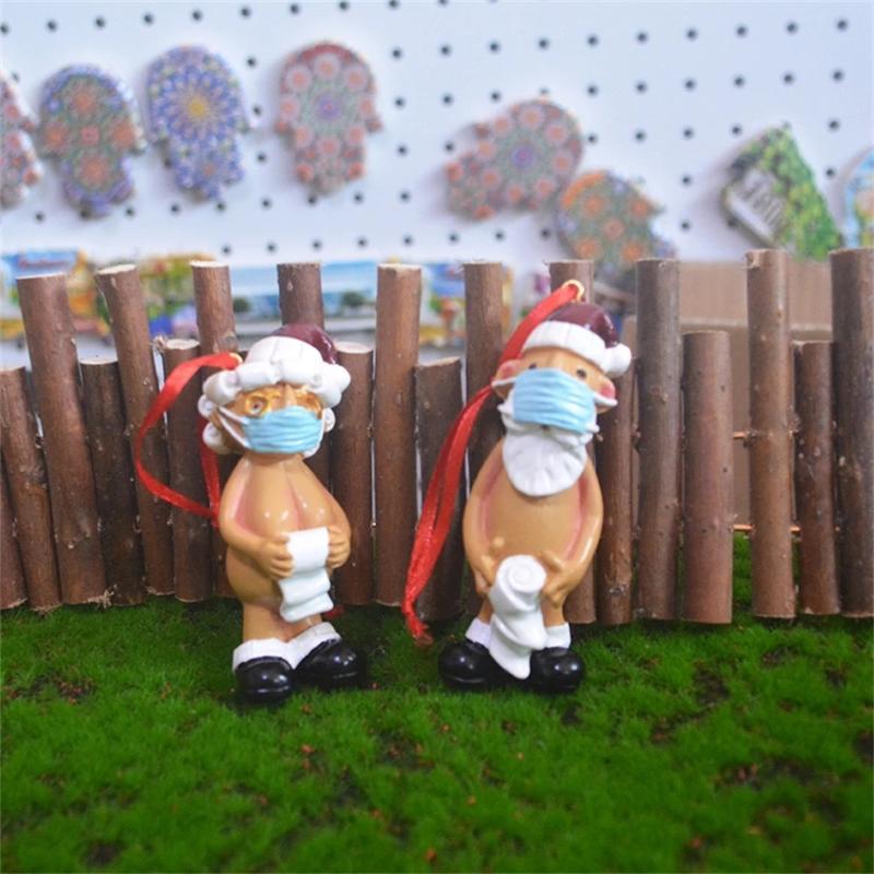Christmas Decorations 4pcs Funny Wear Masks Naked Santa Claus Pendant Male Female Ornaments Mini Crafts
Christmas Decorations 4pcs Funny Wear Masks Naked Santa Claus Pendant Male Female Ornaments Mini Crafts