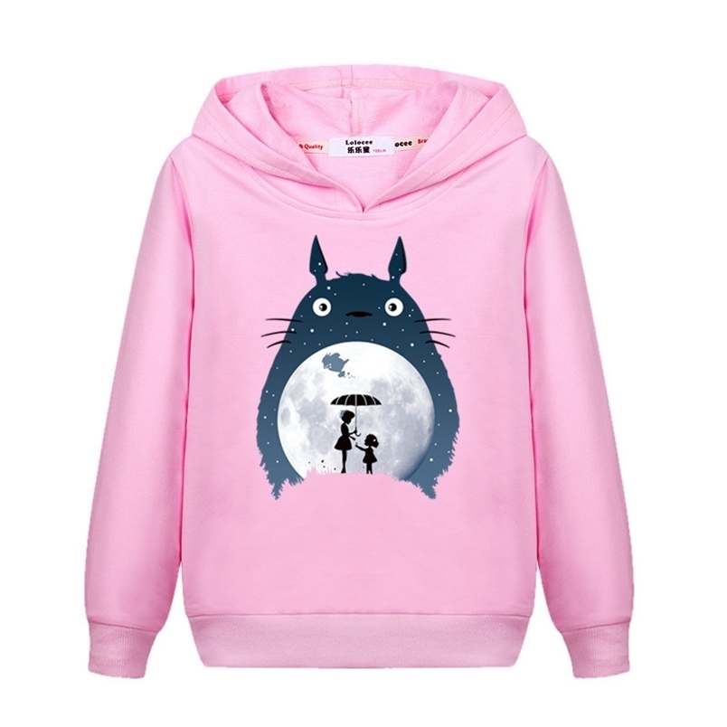 Girl's totoro Casual Sweatshirt Long Sleeve Fall Winter Hoodie Kids Fashion Cartoon pullover Cotton Coat 211111, Red
Girl's totoro Casual Sweatshirt Long Sleeve Fall Winter Hoodie Kids Fashion Cartoon pullover Cotton Coat 211111, Red