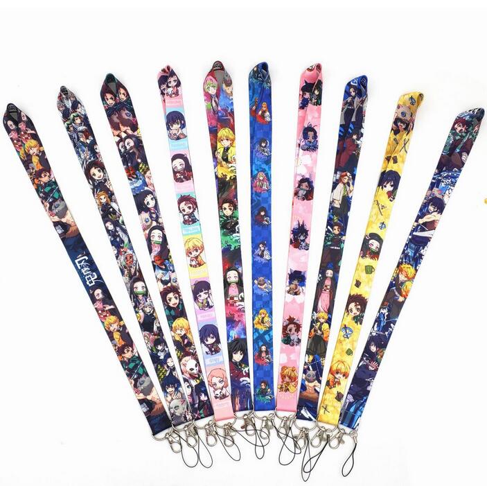 Demon Slayer Kimetsu no Yaiba key Japan Anime Lanyard Fashion Keys Mobile Phone Neck ID Holders for Car Key ID Card
Demon Slayer Kimetsu no Yaiba key Japan Anime Lanyard Fashion Keys Mobile Phone Neck ID Holders for Car Key ID Card