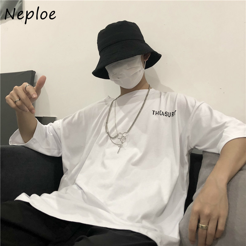 Neploe Women Men Causal Tops Sumemr Harajuku Printing T-shirts Short Sleeve O-neck Loose T Shirt Femme Graphic Tees 1E702 210423