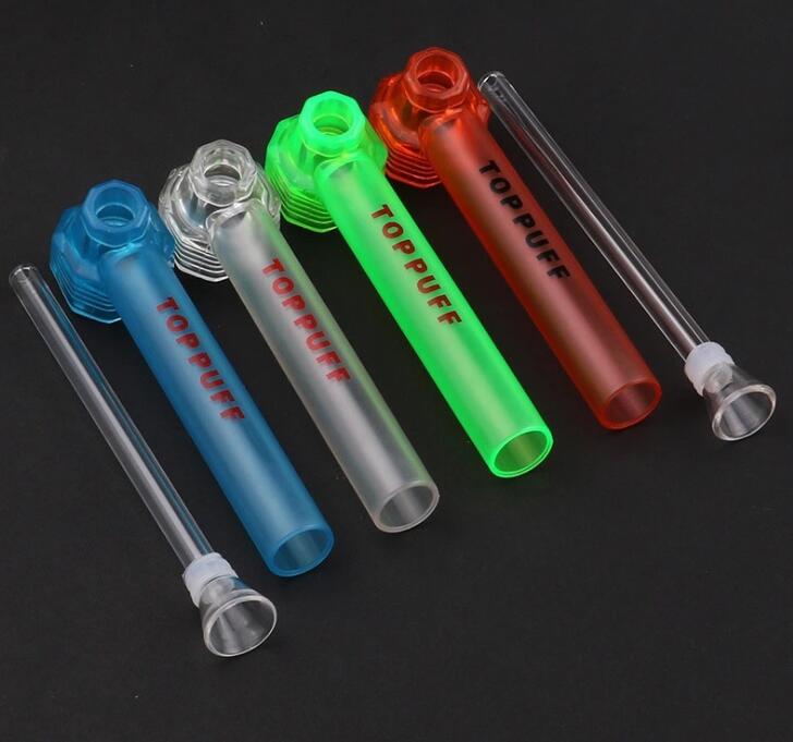 2021 TOPPUFF Acrylic Bong Portable Screw-on Water Pipe Glass Hand Smoking Pipes Tobacco Hookah Herb Holder 5 Colors
2021 TOPPUFF Acrylic Bong Portable Screw-on Water Pipe Glass Hand Smoking Pipes Tobacco Hookah Herb Holder 5 Colors