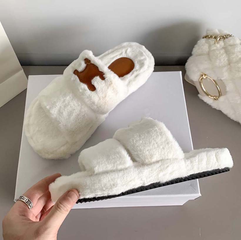 Fashion Luxury Women Winter Slipper warm Slippers Brand Slides Dupe Woody Retro Letter Sandals Black White Pink Loafers Leather Flops Flat Summer Outdoor With Box, #9
Fashion Luxury Women Winter Slipper warm Slippers Brand Slides Dupe Woody Retro Letter Sandals Black White Pink Loafers Leather Flops Flat Summer Outdoor With Box, #9