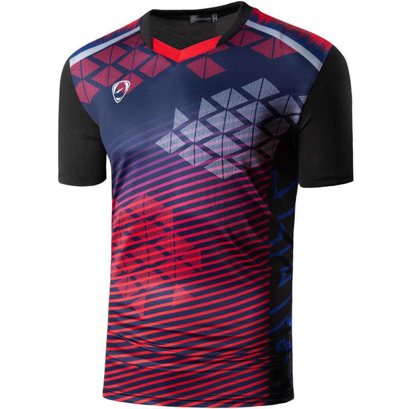 Jeansian Men's T-Shirt Tshirt Tee Shirt Sport Short Sleeve Dry Fit Running Fitness Workout LSL298 Black US Size S-XXL 210707