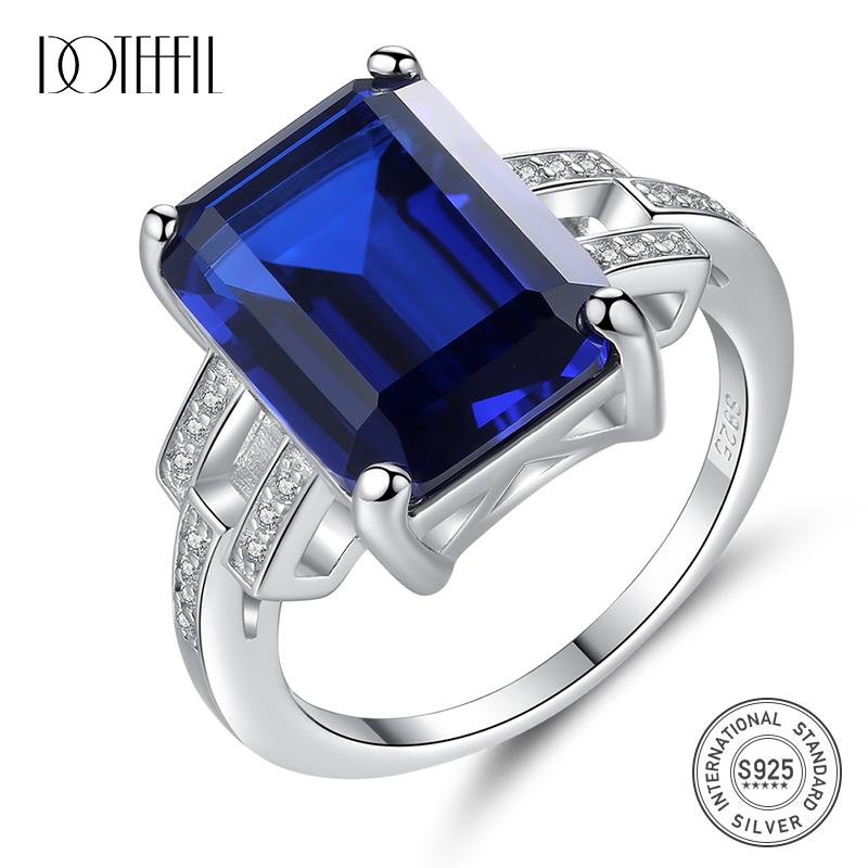 Cluster Rings DOTEFFIL Exquisite 925 Sterling Silver Finger For Women Emerald Cut Big Size Engagement Ring Geometric Design Jewellery, Golden;silver
Cluster Rings DOTEFFIL Exquisite 925 Sterling Silver Finger For Women Emerald Cut Big Size Engagement Ring Geometric Design Jewellery, Golden;silver
