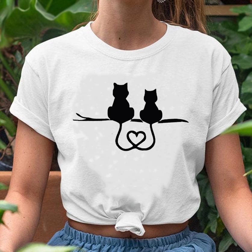 graphic cartoon cat love womens t shirt lovely clothing girl 90s trend spring summer print female lady clothes tees, White
graphic cartoon cat love womens t shirt lovely clothing girl 90s trend spring summer print female lady clothes tees, White
