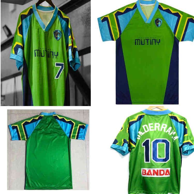 Hot sale95 96 Tampa Bay Mutiny retro soccer jersey 1995 1996 Mutiny home Valderrama Hejduk Lassiter vintage classic adult football shirt, Green
Hot sale95 96 Tampa Bay Mutiny retro soccer jersey 1995 1996 Mutiny home Valderrama Hejduk Lassiter vintage classic adult football shirt, Green