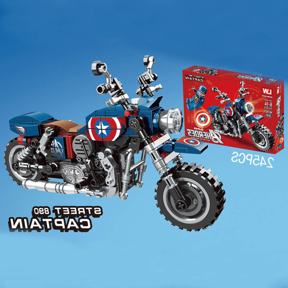 Assembled toys Compatible with Lego building block motorcycles, good for intelligence and brain, Boys 6 children's assembled toys, 7 gi
Assembled toys Compatible with Lego building block motorcycles, good for intelligence and brain, Boys 6 children's assembled toys, 7 gi