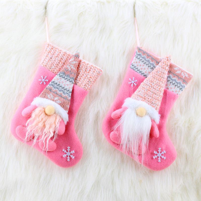 Christmas Decorations 1PC Tree Pendant Santa Sock Gift Faceless Old Man Doll Pink Kids Candy Bag Pattern
Christmas Decorations 1PC Tree Pendant Santa Sock Gift Faceless Old Man Doll Pink Kids Candy Bag Pattern